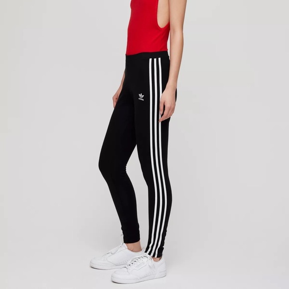 ADIDAS Adicolor 3-Stripe Leggings Size Small - Picture 2 of 5